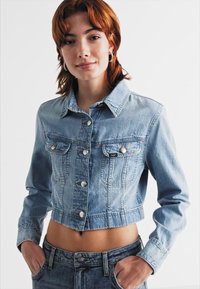 Lee CROPPED RIDER SHIRT - Camicia - modern blue