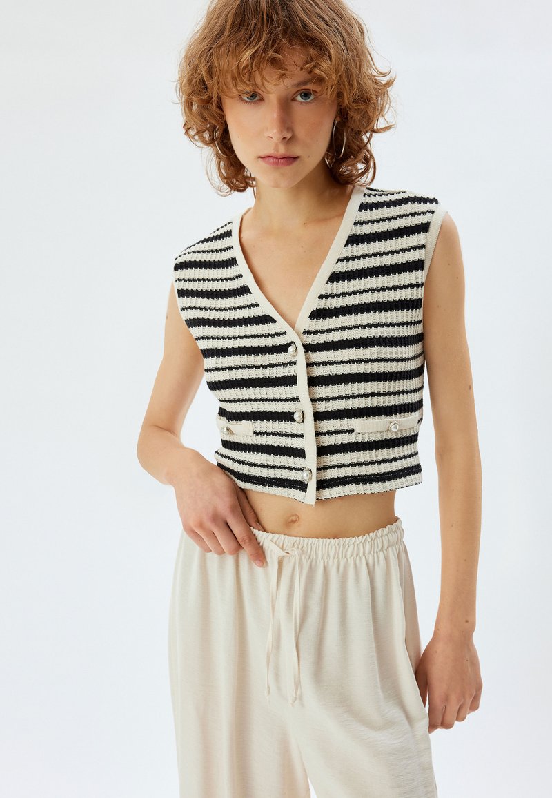 Koton SLEEVELESS - Kofta - black