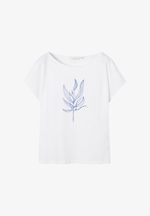 TATUUM, ARTICLE TAG: T-SHIRT/TOP | ARTICLE NAME: MANDENO - T-shirt imprimé - white