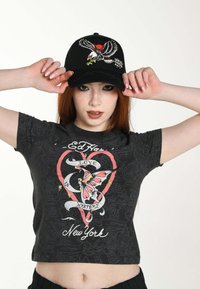 Ed Hardy EAGLE-JAPAN - Cap - black black