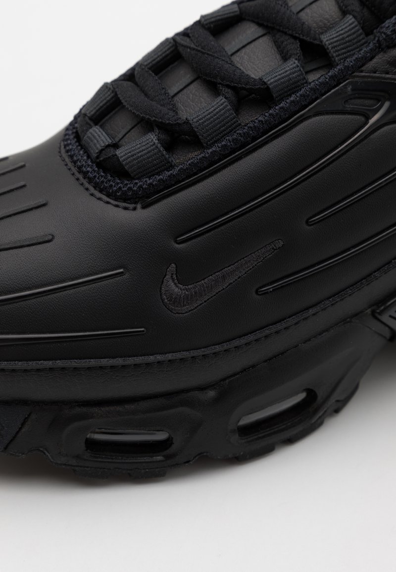 Dibuja una imagen Acerca de la configuración tablero Nike Sportswear AIR MAX PLUS III UNISEX - Zapatillas - black/dark smoke  grey/negro - Zalando.es