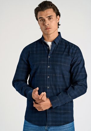 CHECKED - Hemd - navy