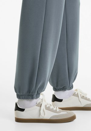 OYSHO SOFT-TOUCH - Tracksuit bottoms - dark blue
