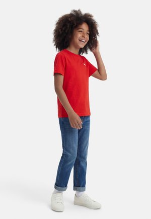 WARDROBE ESS TEE - Sportfelső - for all time red