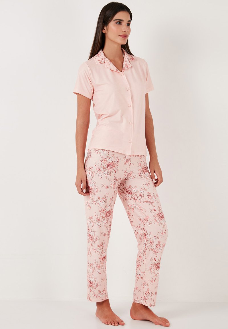 LELA REGULAR FIT - Pižama - salmon