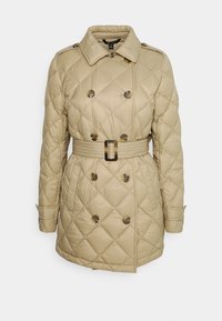 INSULATED - Gabardina - birch tan
