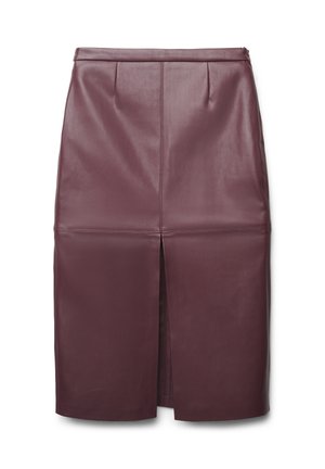 Jupe crayon - bordeaux