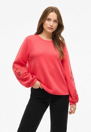 VISANDY RUNDHALS - Sweater - hibiscus
