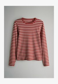 Nevybráno, brown pink white stripe