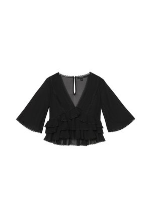 AllSaints, FLO TOP, czarny
