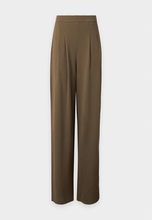 ONLY, ONLBANG PLEAT WIDE PANT - Pantalon classique - tarmac