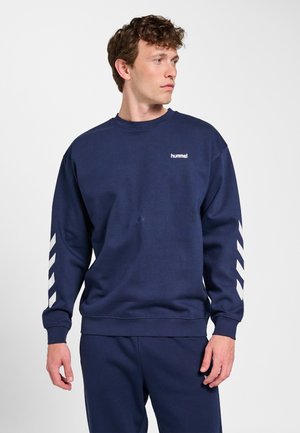 Hummel CHEVRON ATHLETIC - Sweater - dress blues