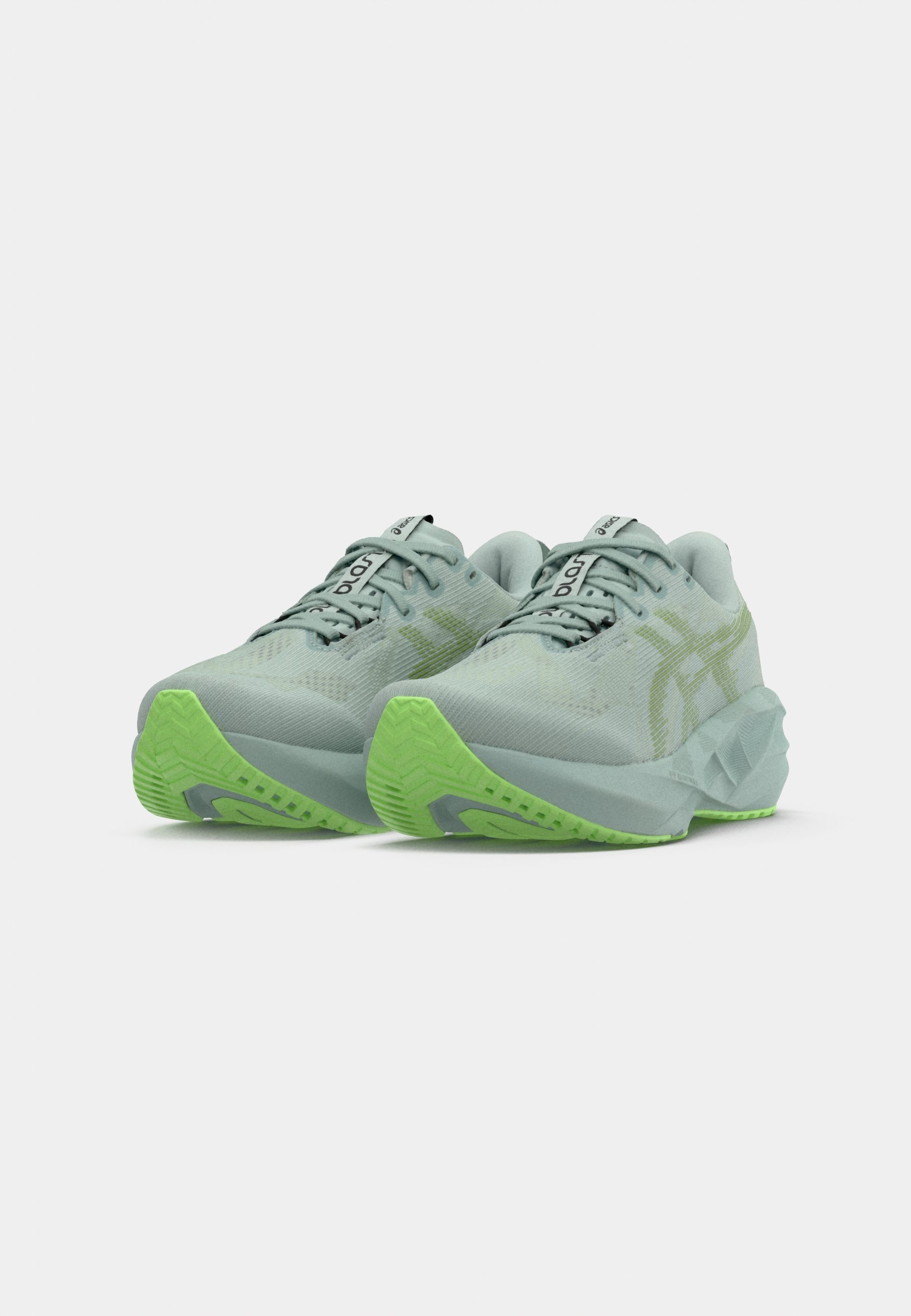 ASICS NOVABLAST 5 - Sapatos para corrida em estrada - cold moss