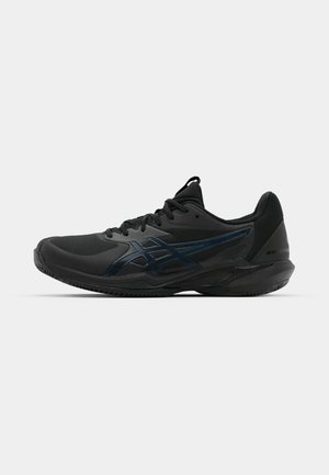 ASICS SOLUTION SPEED FF 3 CLAY - Teniso bateliai molio dangos kortams - black/prism blue