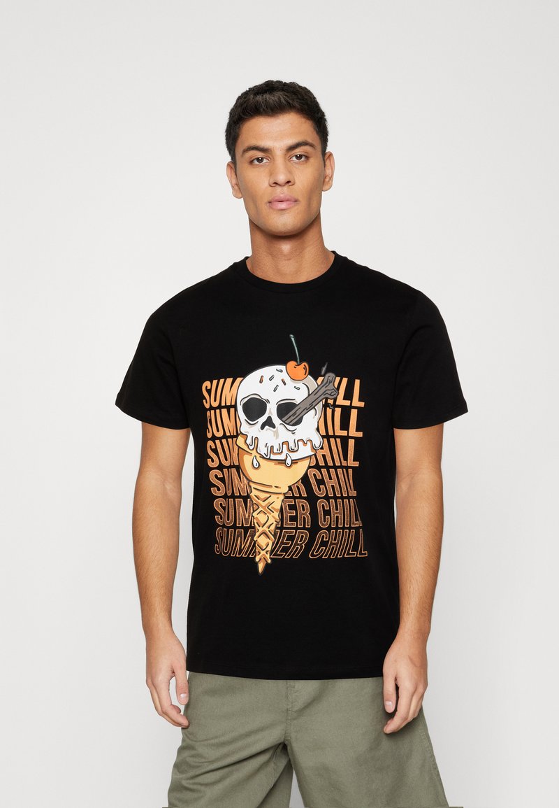 jack-jones-jjtidal-tee-crew-neck-printtipaita-black-musta