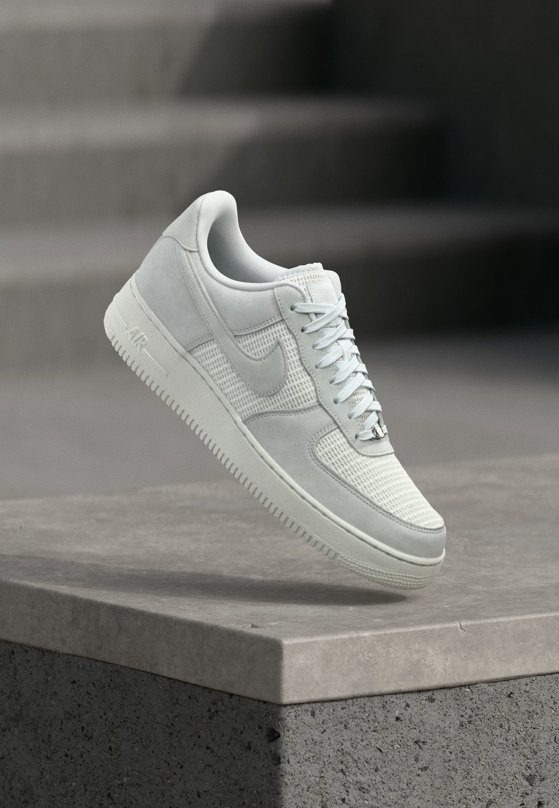 Nike Sportswear AIR FORCE 1 07 LV8 - Sneakers laag - off white