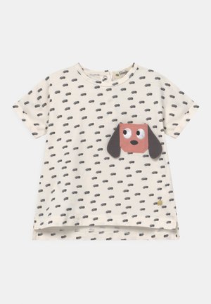 DAVID UNISEX - T-shirts med print - white