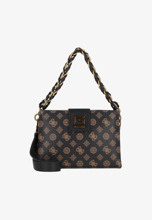 ALVA - Clutch - brown logo