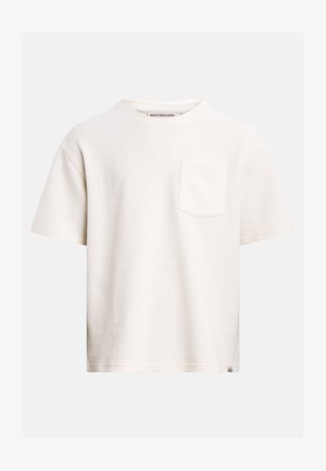 Redefined Rebel, MARK TEE BOXY FIT - Jednoduché tričko - pristine