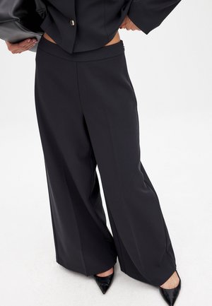 WEITE MIT HOHER TAILLE - Püksid - black