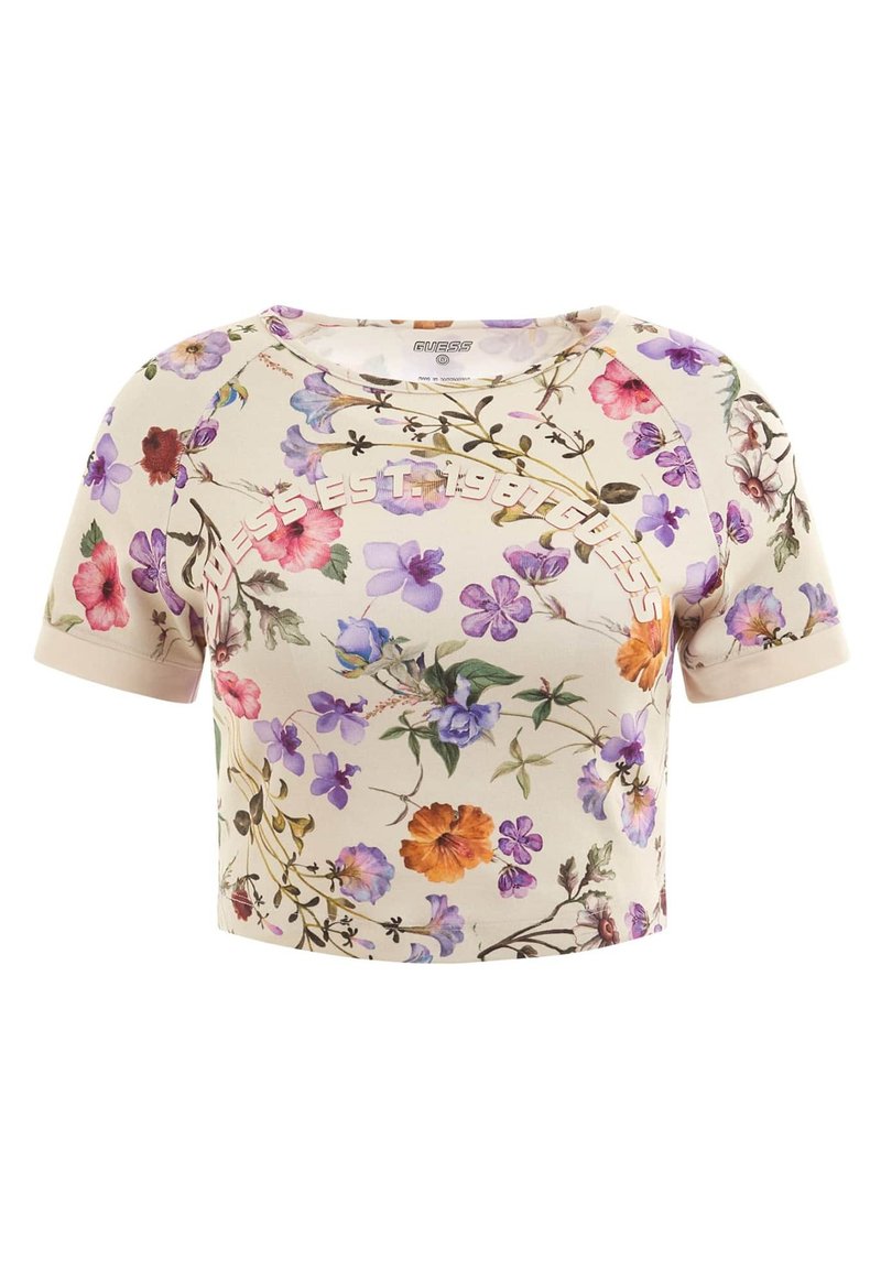 Guess T-shirt print meerkleurig