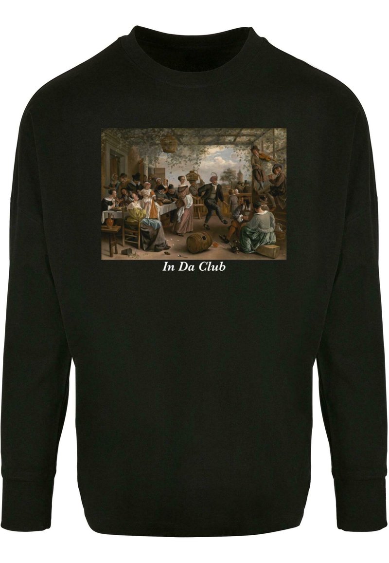 mister tee Longsleeve zwart