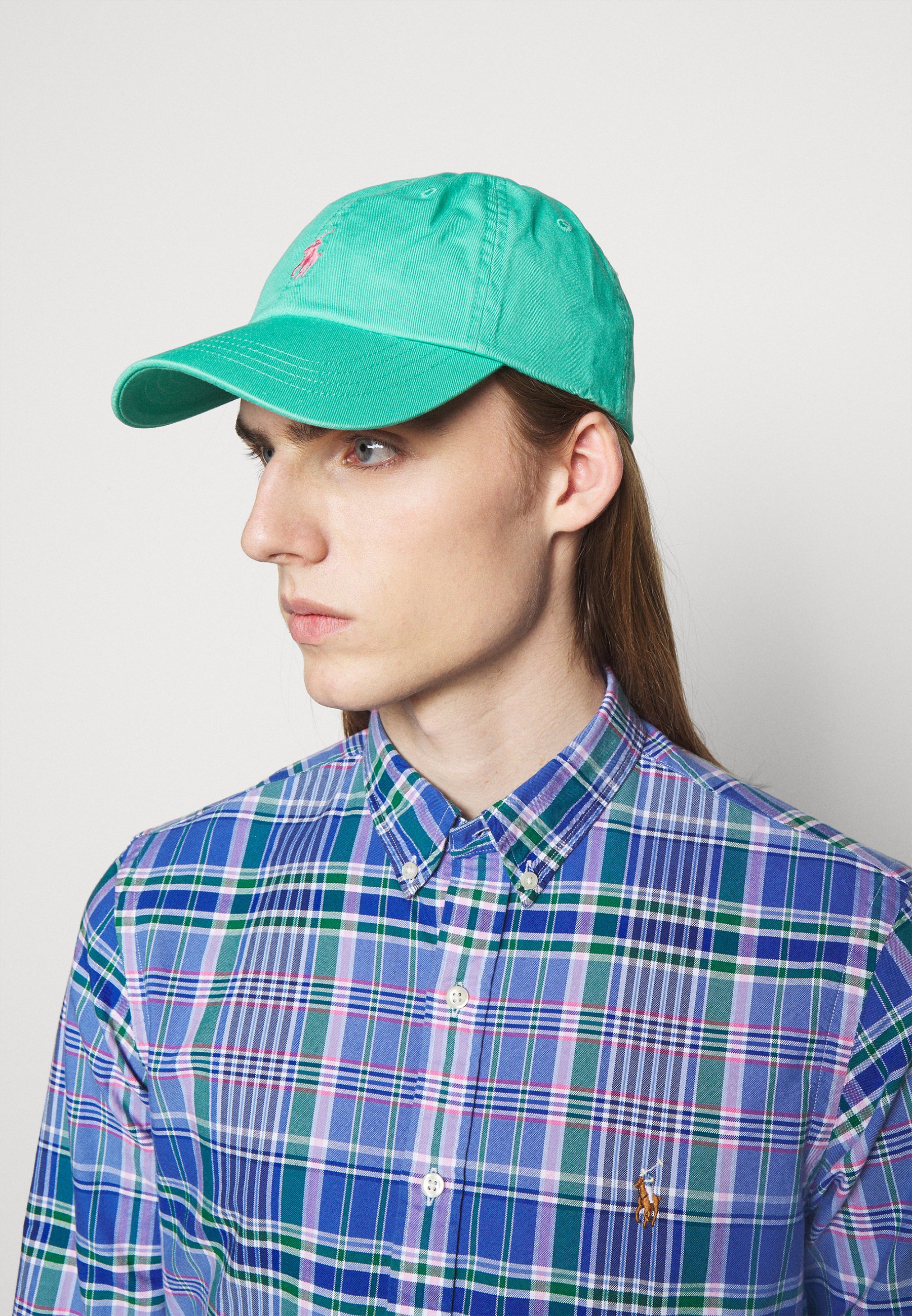 green polo hat