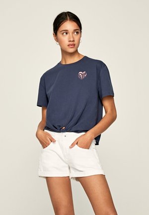 FLEUR - Printtipaita - alt blau