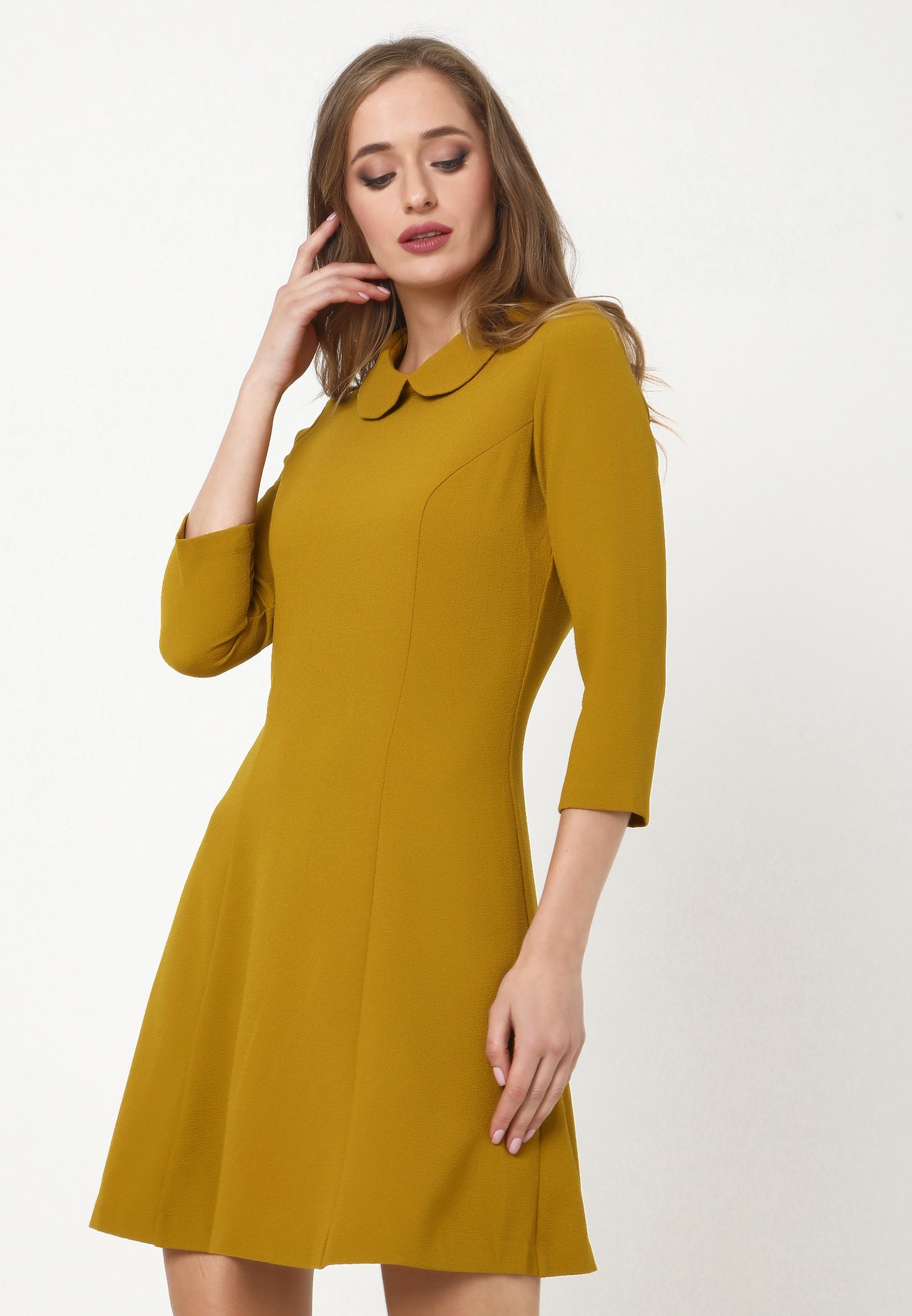 zalando robe jaune