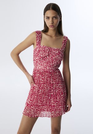 Twist PATTERNED MINI - Jurk - pink