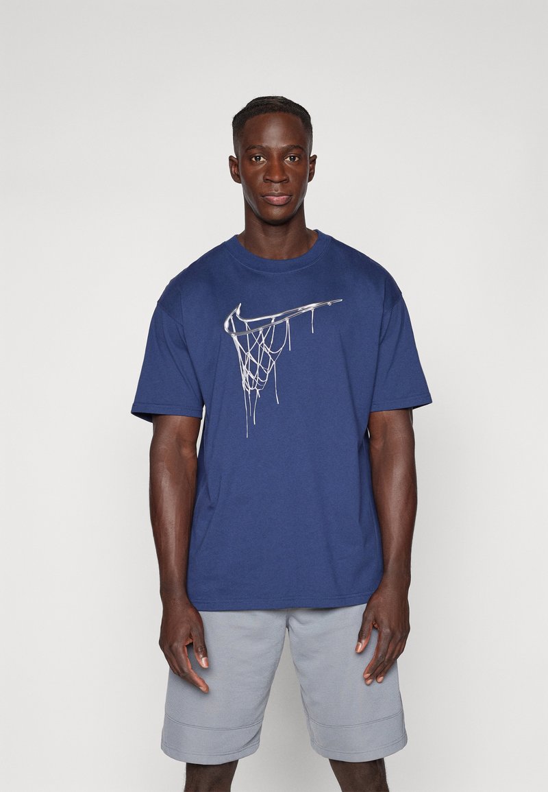Nike Performance TEE - T-shirt con stampa - midnight navy