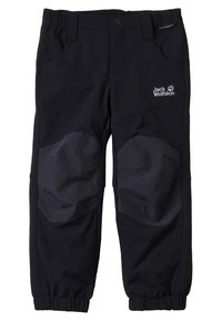 Jack Wolfskin RASCAL WINTER PANTS KIDS UNISEX - Friluftsshorts - black