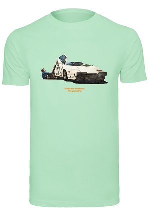 Mister Tee T-Shirt print - mint