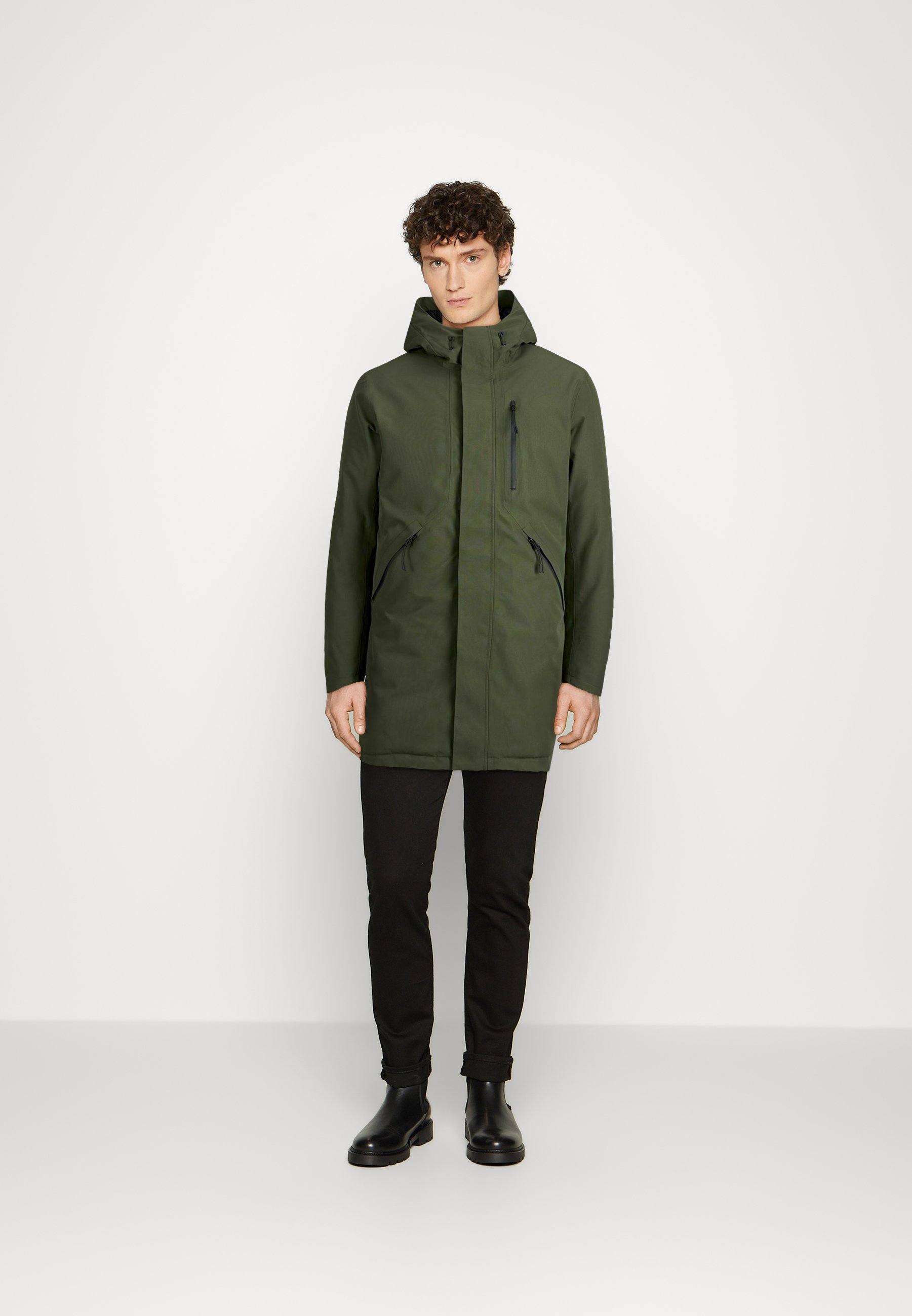 Jack \u0026 Jones JJNORTHPOINT - Parka - forest night/verde oscuro - Zalando.es