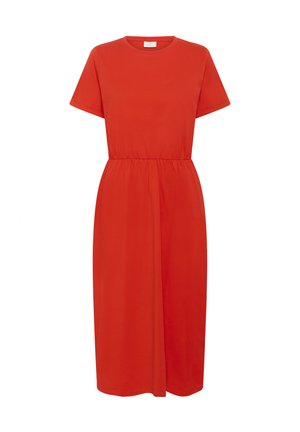 Kaffe LUCIE - Jurk - fiery red