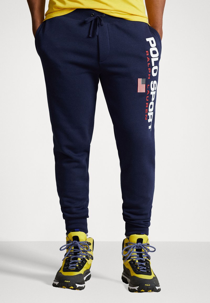 Polo Ralph Lauren - PANT UNISEX - Tracksuit bottoms - cruise navy, Enlarge