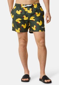 Unselected, olive yellow duck