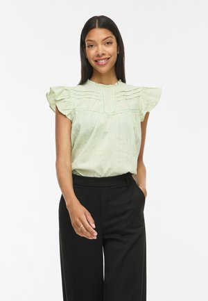 VILA, Sleeveless VIYVA Round neck - Blouse - smoke green
