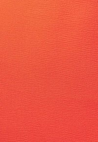 Un tissu texturé d'une couleur corail vibrante, présentant un motif ondulé sur toute sa surface. Texture lisse avec une apparence douce.