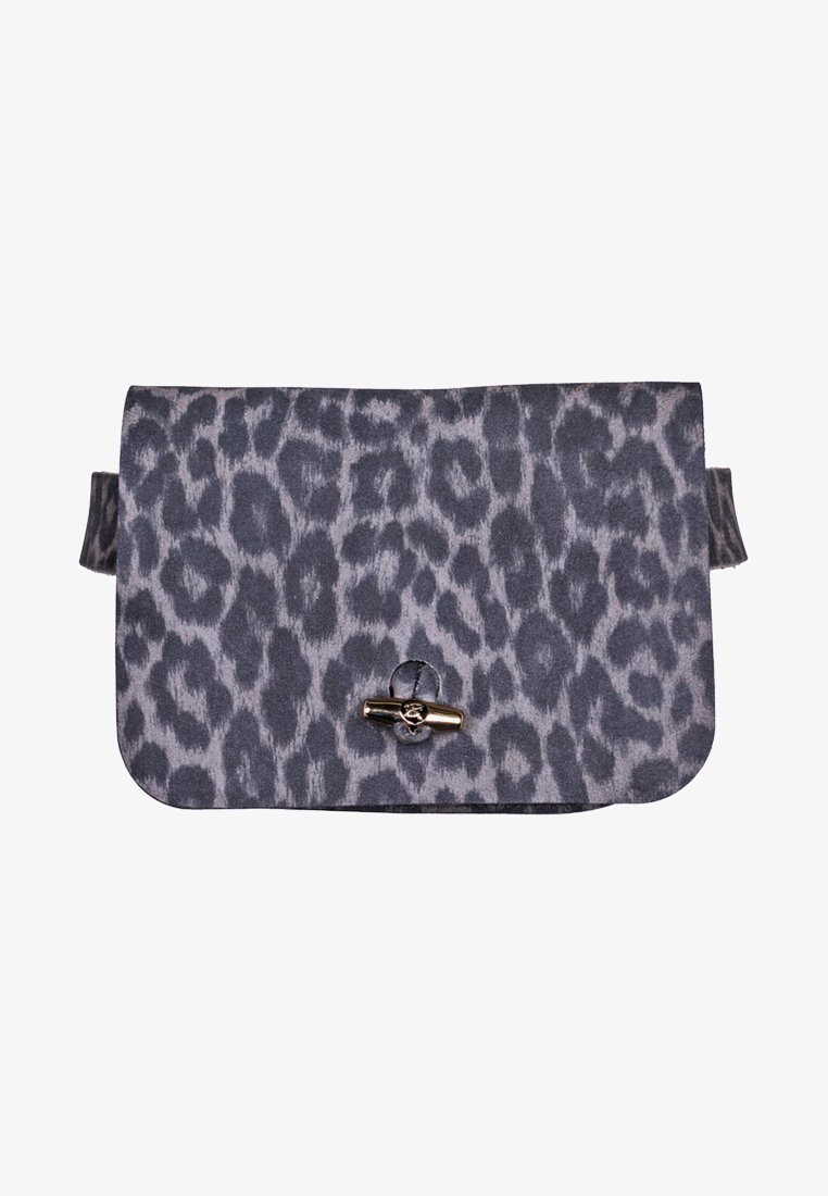 b.belt LEONY - Sac banane - anthracite/black