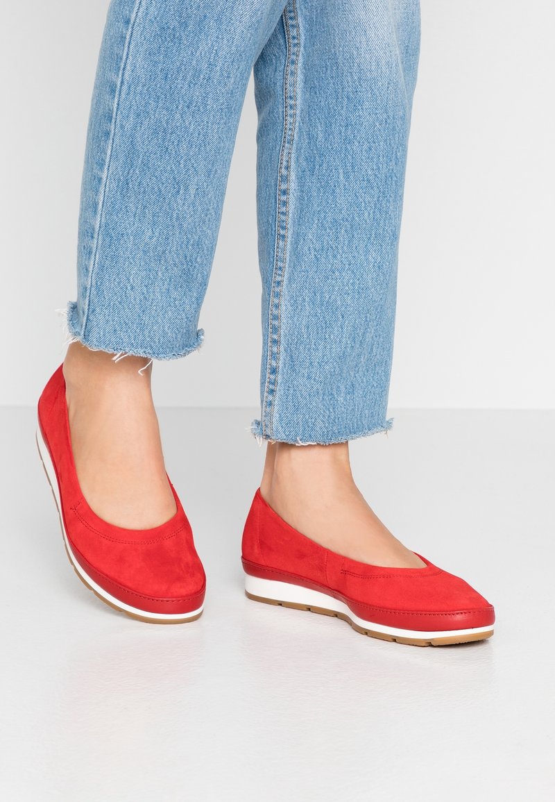 Gabor Comfort Ballerine - red