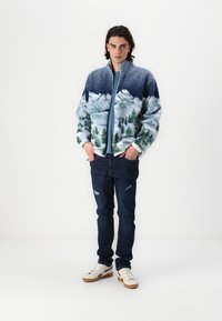 Levi's® FULL ZIP UNISEX - Flisinė striukė - blue