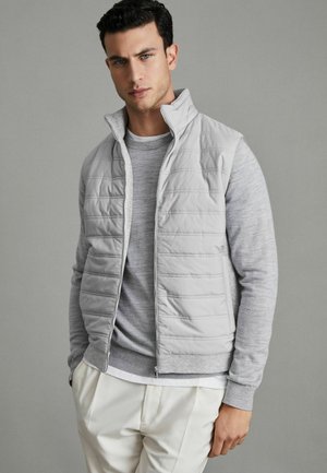 REGULAR FIT - WILLIAM HYBRID QUILT AND THROUGH - Veste - soft grey