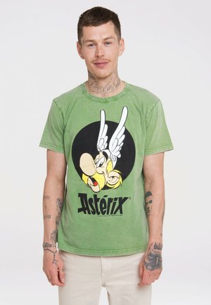 LOGOSHIRT T-SHIRT ASTERIX DER GALLIER - T-Shirt print - hellgrün