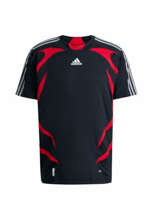 adidas Originals, Tričko s potlačou - black/better scarlet