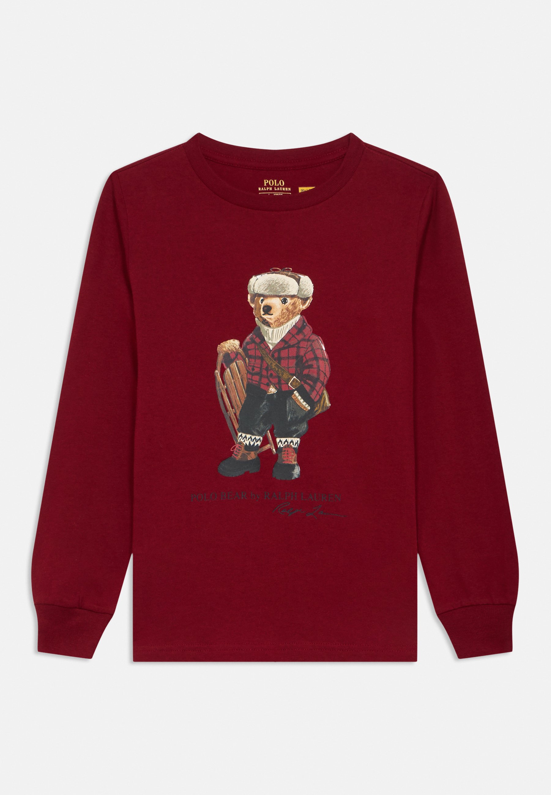 Polo Ralph Lauren Maglietta a manica lunga holiday red/rosso