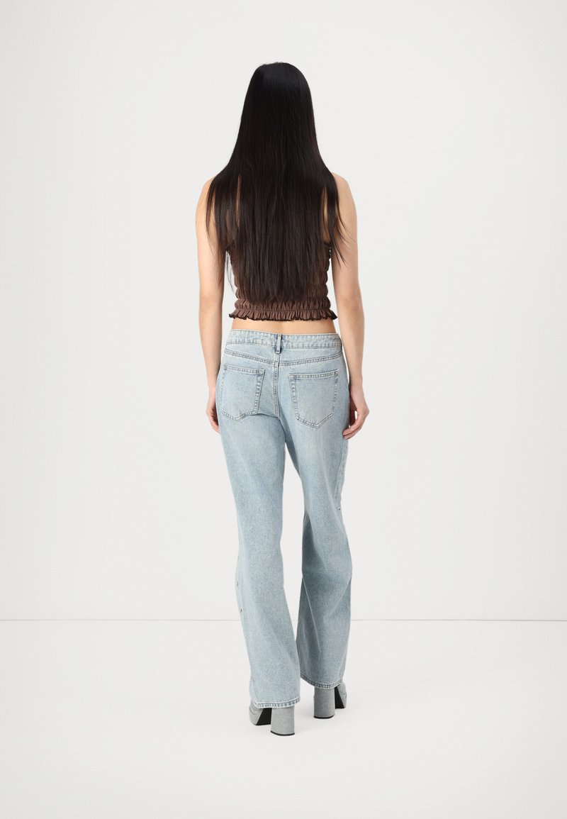 ONLY denim gilet light blue denim