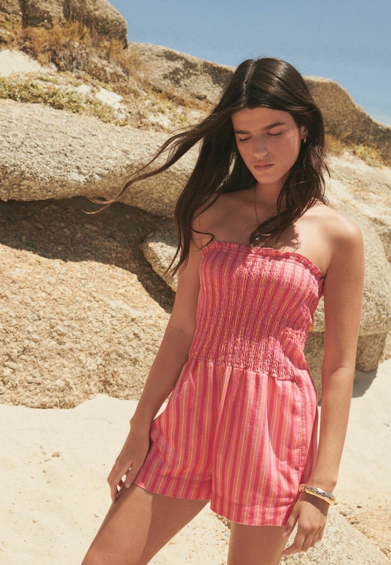 Combinaison Femme NEXT à Jambes Larges Rose à Pois - Taille 14 L - Neuf Avec étiquettes - Prix Attractif
