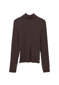 TURTLENECK - LONG SLEEVE  - Jumper - chocolate torte