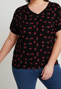Zizzi Blusa - black